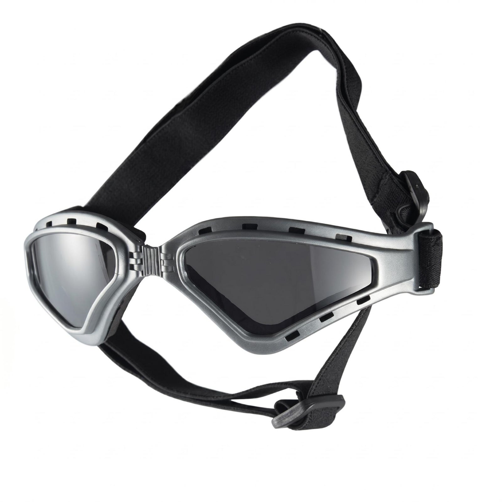 Triangular Dog Goggles Tinted Lenses Dog Goggles Adjustable Strap for Outdoor
