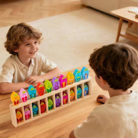 Wooden Memory Board Game Early Learning Reasoning Training Game Educational