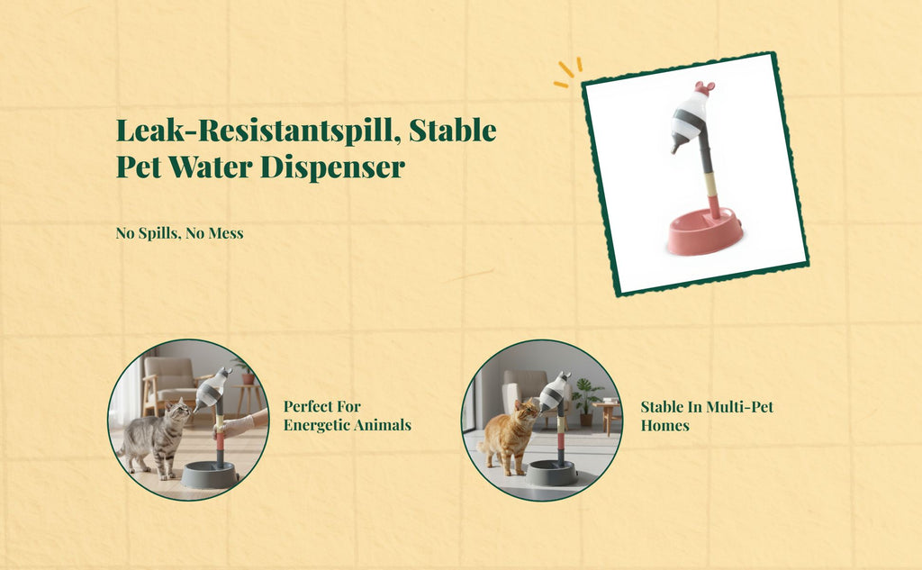 Wall-mounted automatic pet waterer