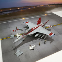 1/100 Scale F/A-18 Model Highly Detailed Static Fighter Jet Display Model