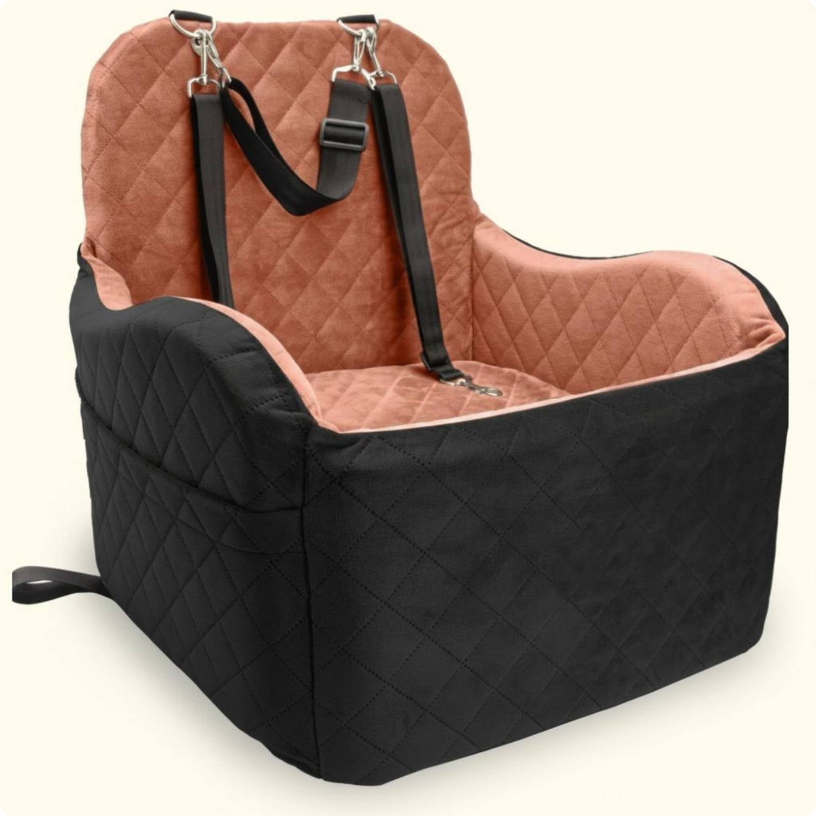 Travel Pet Nest Two-Season Season Dog Car Booster Seat Quilted for Dogs