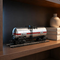 Model Tanker Car Metal Construction Scale Train Tanker Printed Markings