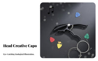 Acoustic Capo Versatile Compatibility Metal Capo Musical Instrument Accessory for Guitarists, Songwriting, Audio Production Studio