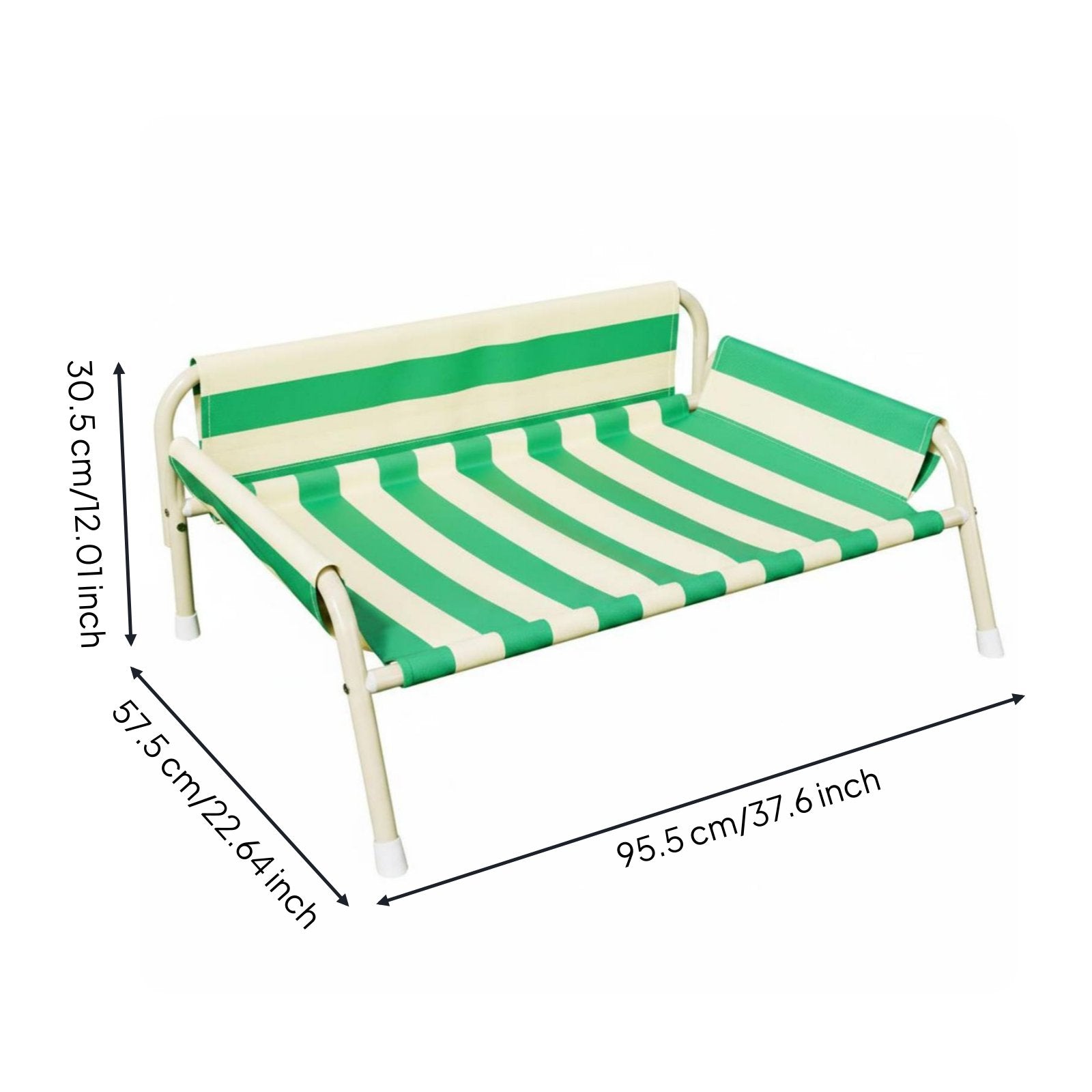 Elevated Dog Bed Long-Lasting Raised Pet Cot Water-Resistant-Proof for Indoor