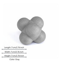 Hex Reaction Ball Unpredictable Rebound Hand-Eye Coordination Coach for Children