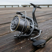 Metal Fishing Reel 6+1 Bearings Big Game Rotating Reel High-Capacity Capacity