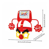 Clown Joke Hat Interactive Water Spray Hat Family Bonding for Children, Families