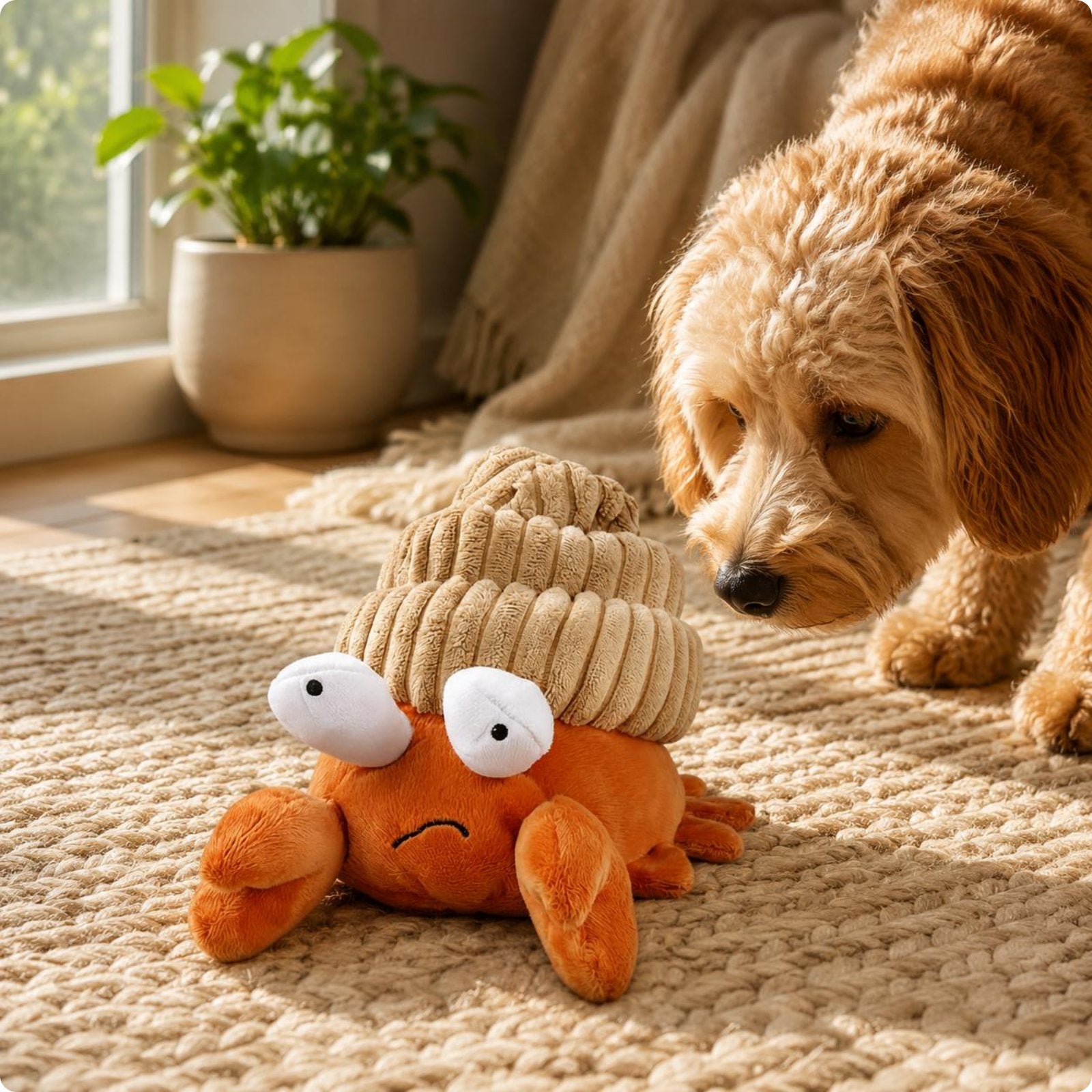 Stuffed Electric Dog Toy Mental Stimulation Creature Accessory