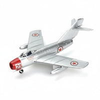 MiG-15 Model Red Nose Jet Fighter Model Precision Craftsmanship