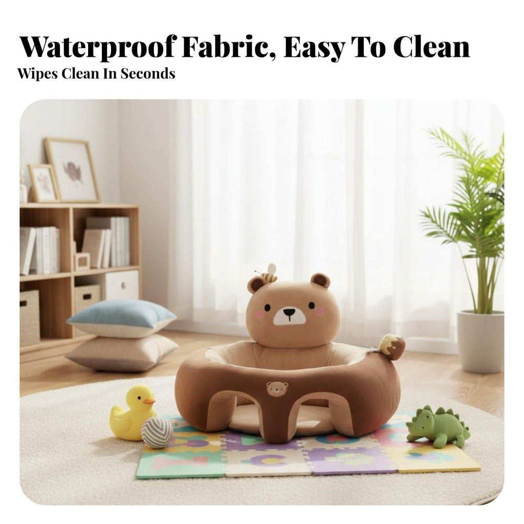 Inflatable Sit-up Training Chair Portable Infant Floor Seat Multi-Functional