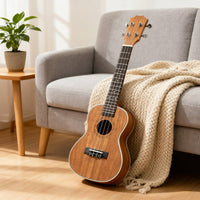 23 Inch Ukulele Bound Edges Beginner Ukulele Easy to Tune for Beginners