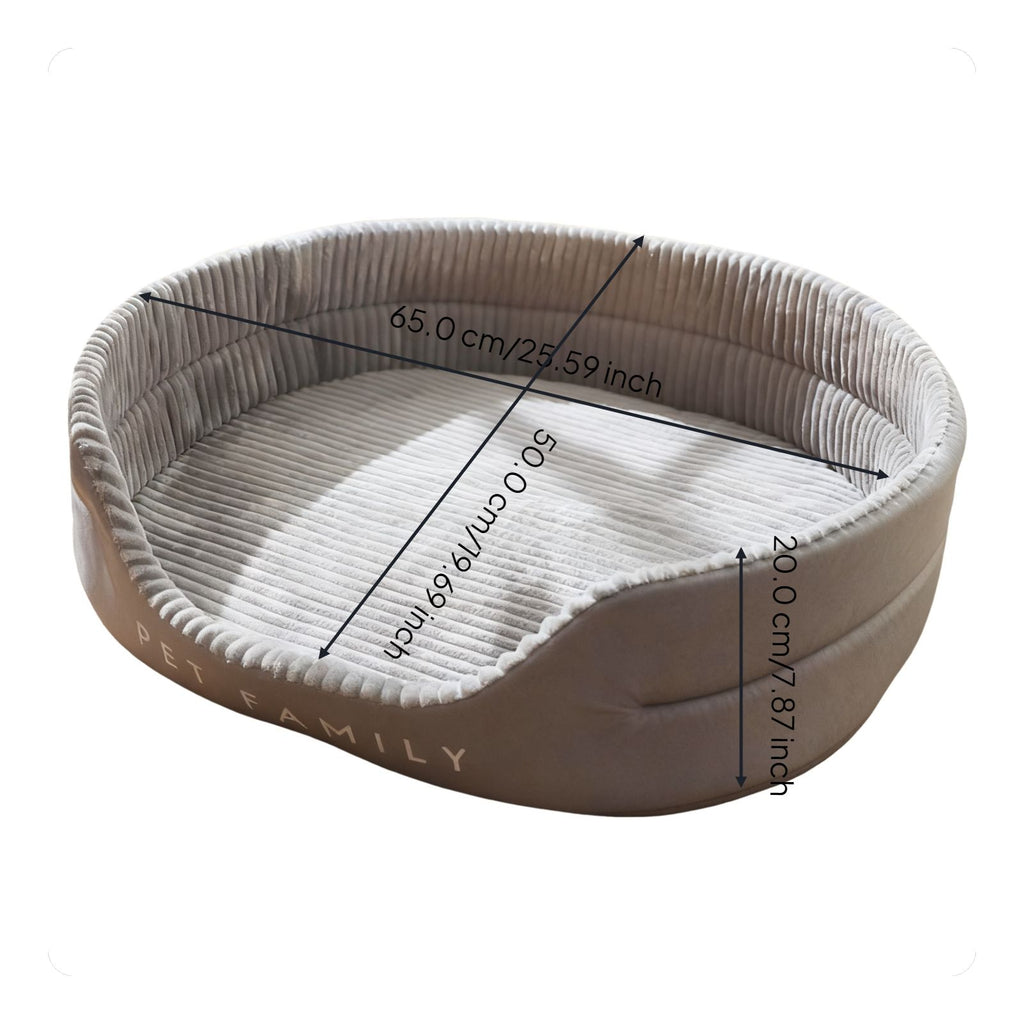 Removable washable dog bed