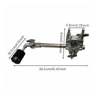 Drum Cymbal Holder Easy to Install Cymbal Clamp Mount Rotary Head