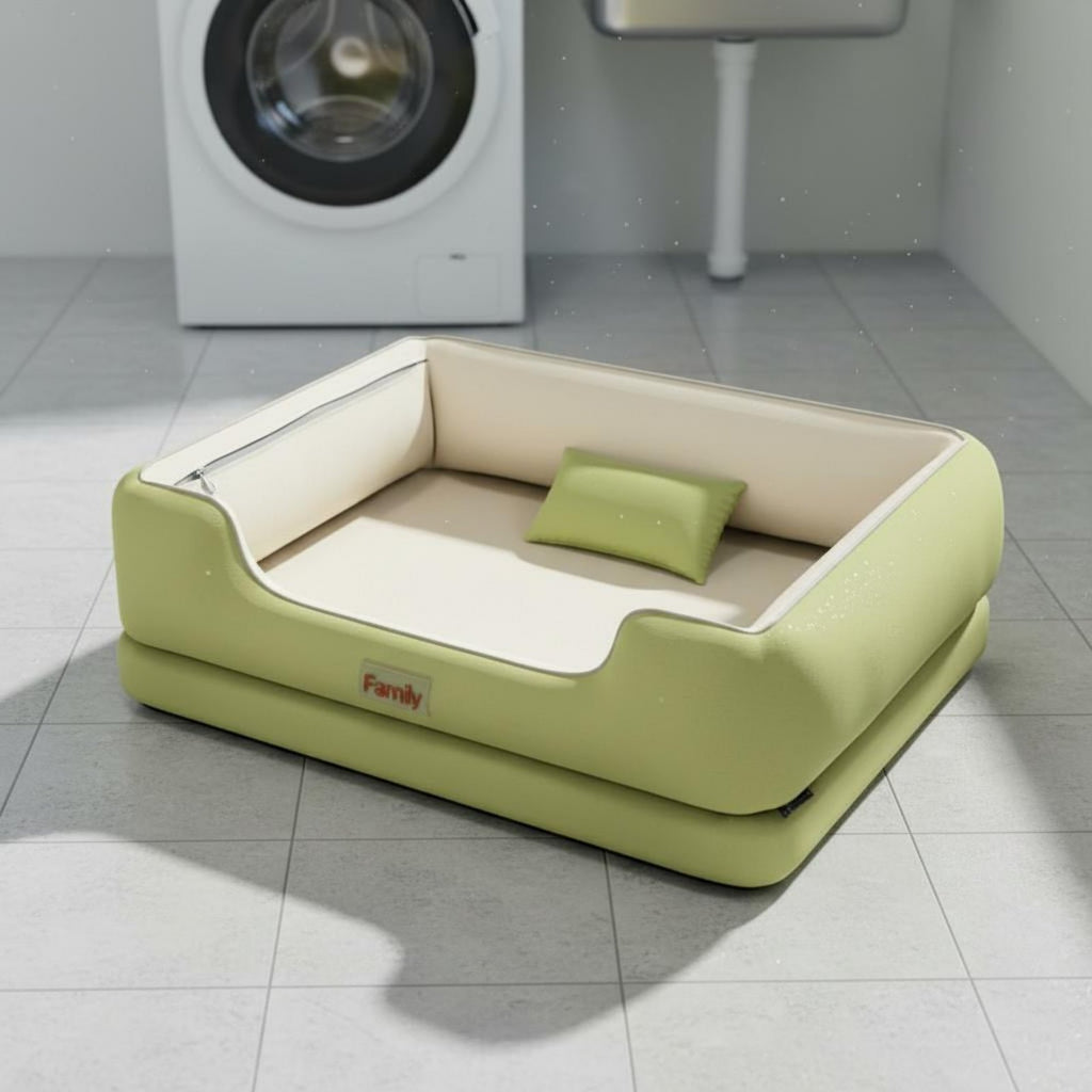 Supportive Dog Bed Waterproof Washable Dog Mattress Tear Resistant for Dogs