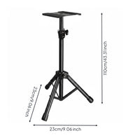 Studio Speaker Stand Heavy Duty Floor Speaker Stand Non-Slip Pad Pair of Speakers Stands for Professionals, Audio Room