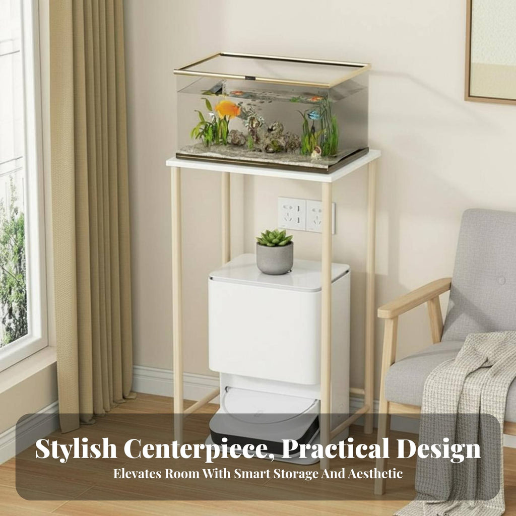 Multi-Tier aquatic aquarium Rack Floor-Standing Multi-Tier Metal Frame Shelf sturdyDuty