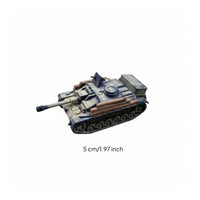 Tank Armored Combatant Model Display and Collecting Armored Vehicle Miniature Historical Significance Collectible Toy for Collection