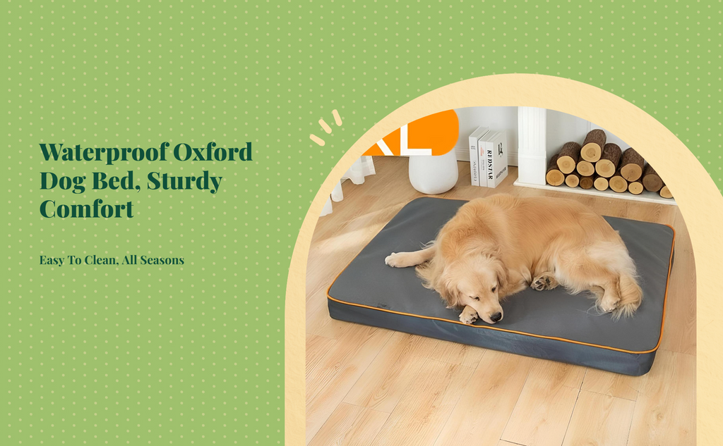 Chew-resistant waterproof dog bed