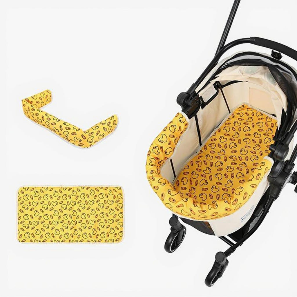 Non-slip pet stroller pad