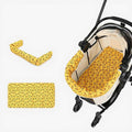 Non-slip pet stroller pad