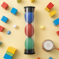 Sand Egg Tube Cylindrical Kids Activity Item Plastic for Early Music Class