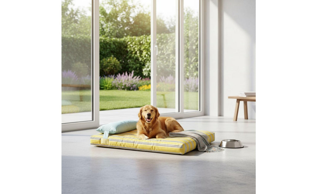 Pet Bed with Pillow Removable Cover Sofa Pet Bed Soft Sleeping Surface for Floor