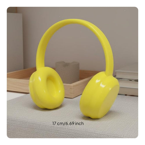 17cm Cotton Doll Accessory Ideal Gift Miniature Doll Headphones Lightweight