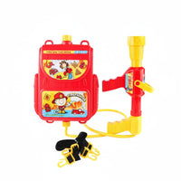 Firefighter Backpack Water Realistic Design Firefighter Role Play Set