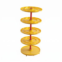 Rotating Paint Holder Easy Reach Rotating Paint Storage Area-Saving