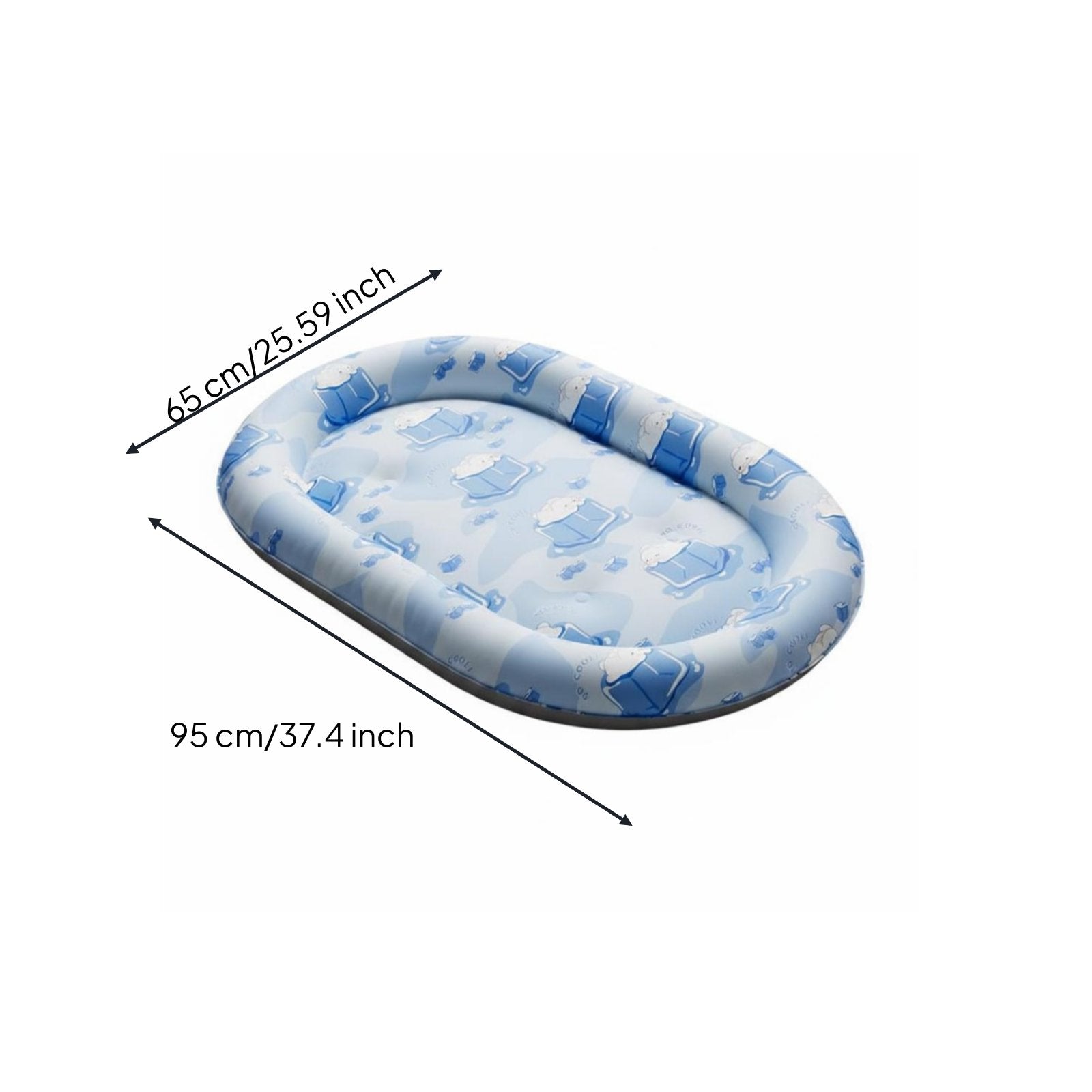 Feline Cooling Bed Portable Dog Cooling Bed Lightweight for Dogs