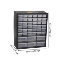 Tabletop Black Desktop Drawer Cabinet Organizer