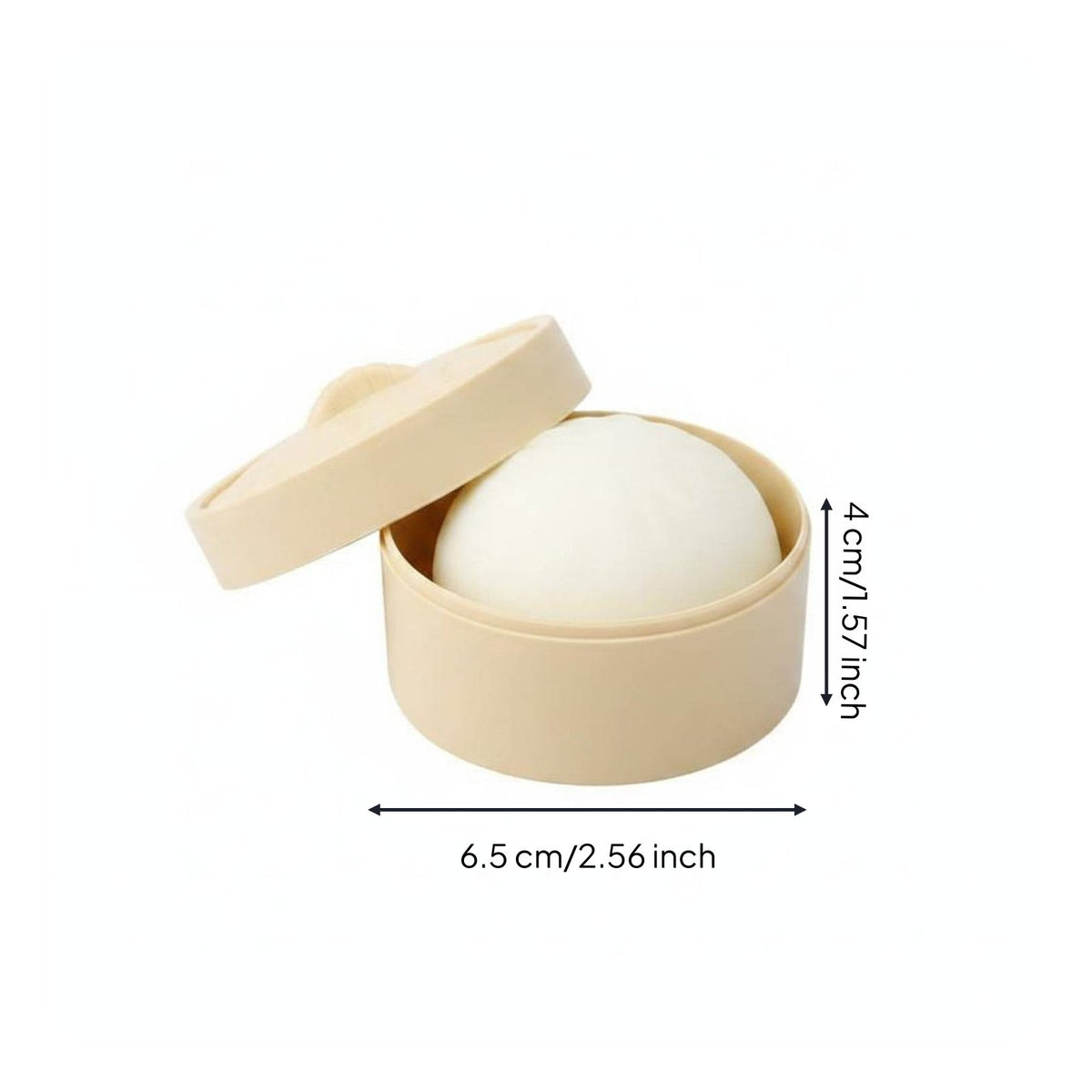 Bao Bun Slow Rebound Fluffy Sum Squishy Ball Realistic Look for Office