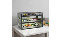 1:64 Parking Garage Sturdy Construction LED Parking Garage Display for Shelf