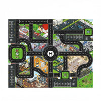 Toy Car Parking Map Sparks Creativity City Road Play Mat Great Gift