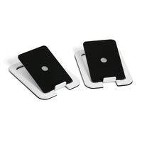 Desktop Speaker Stand Rounded Corners Angled Speaker Stand Unobstructed Base