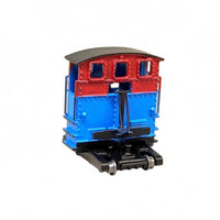 Static Shunting Locomotive Model Black Roof HO Scale Model Railroad Locomotive