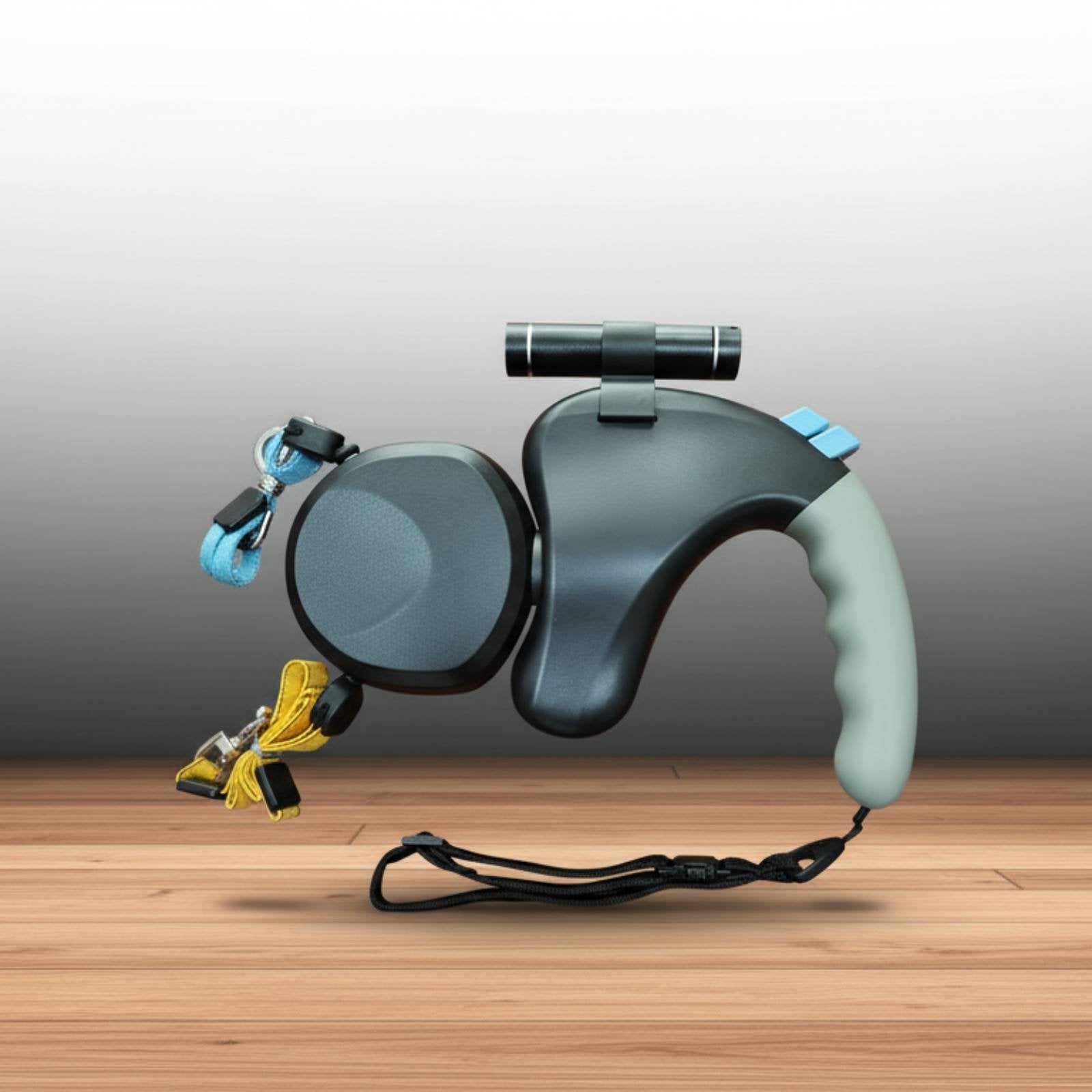 Tangle Tangle-Resistant Double Dog Leash Shock Absorbing Double Retractable Dog