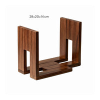 Adjustable Desk Rack Solid Wood Wooden Storage Rack Eco-Friendly
