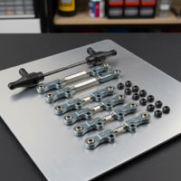 6 Pieces 1/12 Scale RC Car Tie Rods Long-Lasting Construction for Racing
