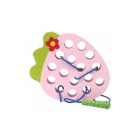 Lacing Toy Easy to Hold Threading Toy for Children, Kids