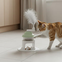 Interactive Feline Challenge Toy Ribbed Feline Challenge Toy Mental Stimulation