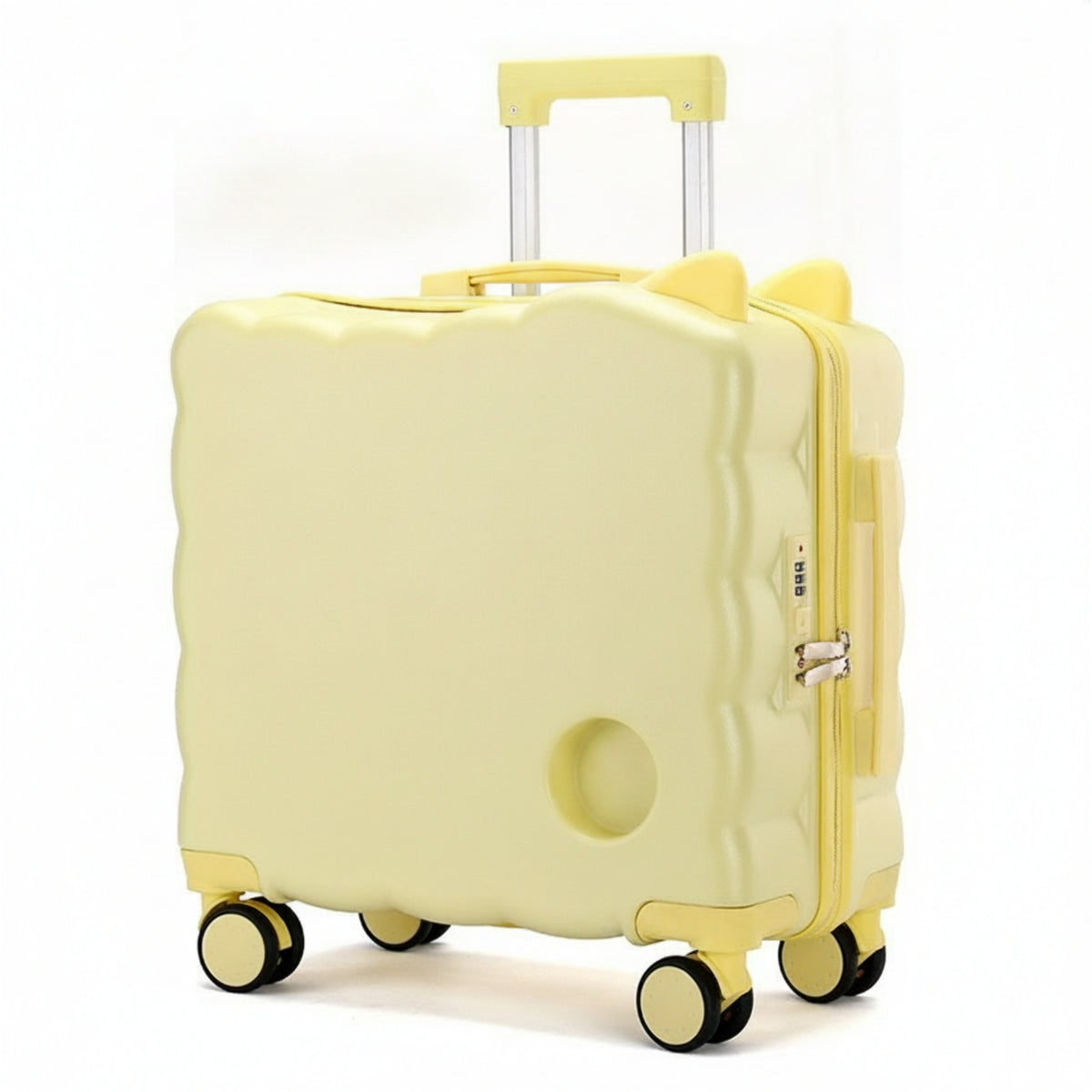 Hardshell Swivel-Wheel Suitcase Combination Lock Children's Suitcase Travel Full-Rotation wheels° Wheels
