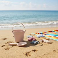 Sand Pail and Set Reusable Beach Sandcastle Toy Set Complimentary for Children