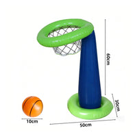 Inflatable Basketball Hoop Sturdy Base PVC Basketball Frame for Party
