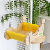 Chinchilla Airplane Swing Solid Wood Small Pet Airplane Swing