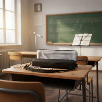 16-Hole Flute Case Portable 16 Hole Flute Case Shielded Musical Equipment for Travel, Performances, Lessons