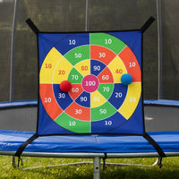Trampoline Target Board Safe Substitute to Throwing Game Mat for Children