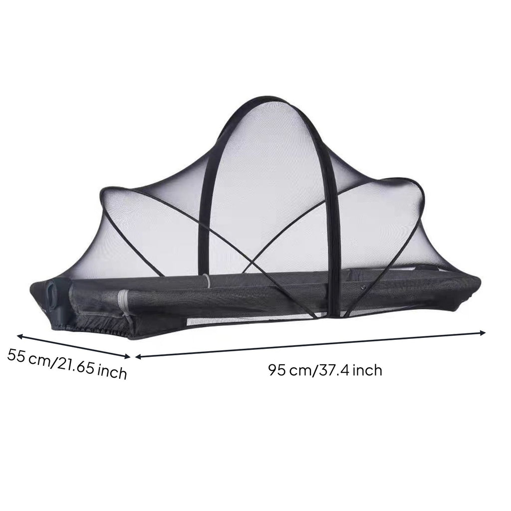 Foldable Crib Net Breathable Crib Tent Easy Install Infant Bed Sleeper Tent for Infants, Children, Nursery, Bedroom