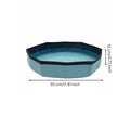 Collapsible Pet Bathing Tub Long-Lasting Collapsible Pet Bathtub Scratch