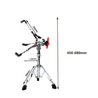 Adjustable Tripod Drum Stand Stable Drum Pad Mount Stand Heavy-Duty